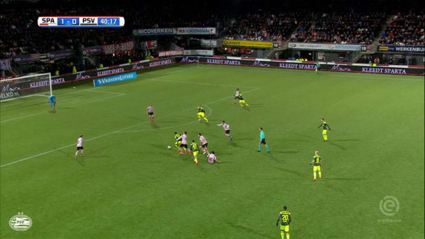 Bergwijn scores double vs Sparta